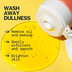 Pacifica Glow Baby Brightening Body Wash delivers vitamin C for brighter tone.