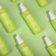 pacifica kale smoothie refining lotion quick absorption closeup highlights pore-minimizing effect.