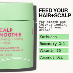 Pacifica Scalp Smoothie with kombucha ingredient highlights detoxifying scalp