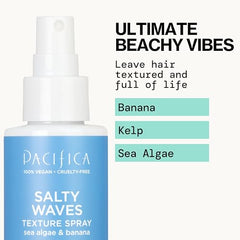 Pacifica Sea Algae Nourishment provides mineral-rich care for glossy waves.