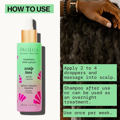 Pacifica silky hair after use feel suggests refreshed and balanced scalp.