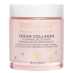 Pacifica Vegan Collagen Plumping Jelly Mask packaging for at-home skincare routine
