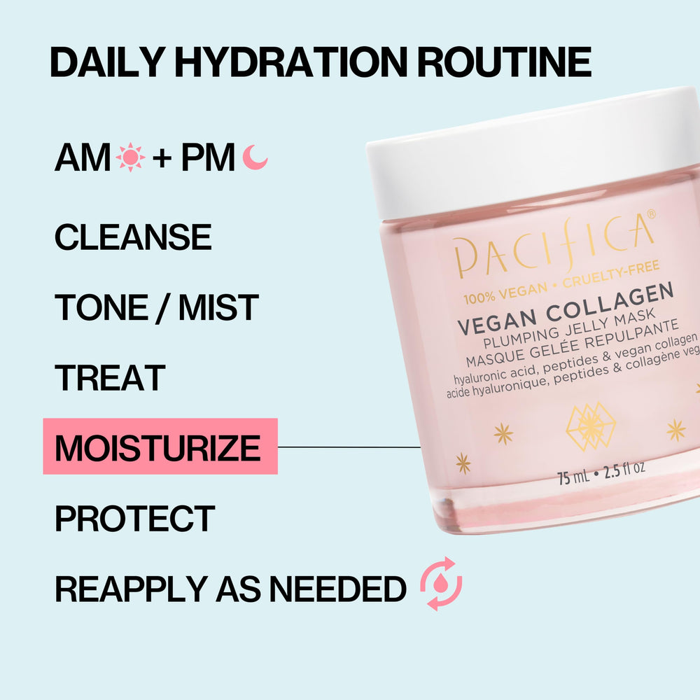 Pacifica Jelly Mask designed for overnight wear to support morning glow