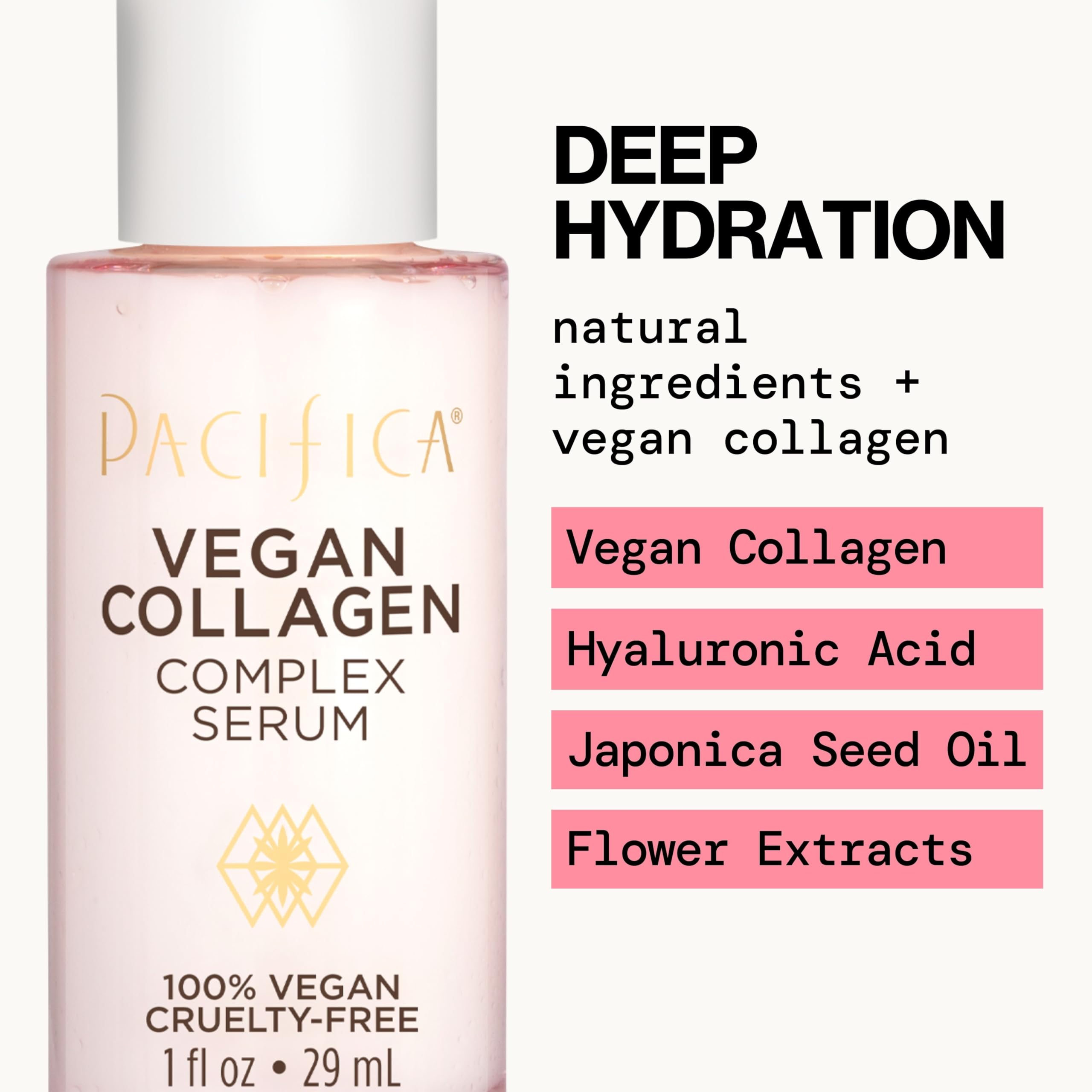 Silky serum texture on fingertip ready for layering with moisturizer