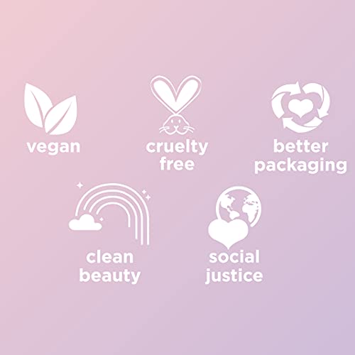pacifica vegan cruelty-free packaging glass bottle and recyclable materials.