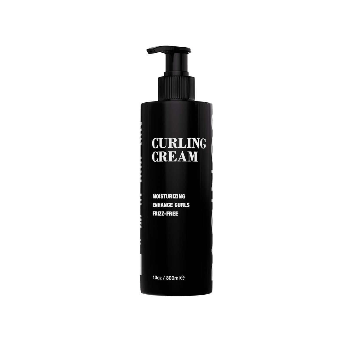 Pacinos Curling Cream bottle close-up highlighting premium packaging and frizz control