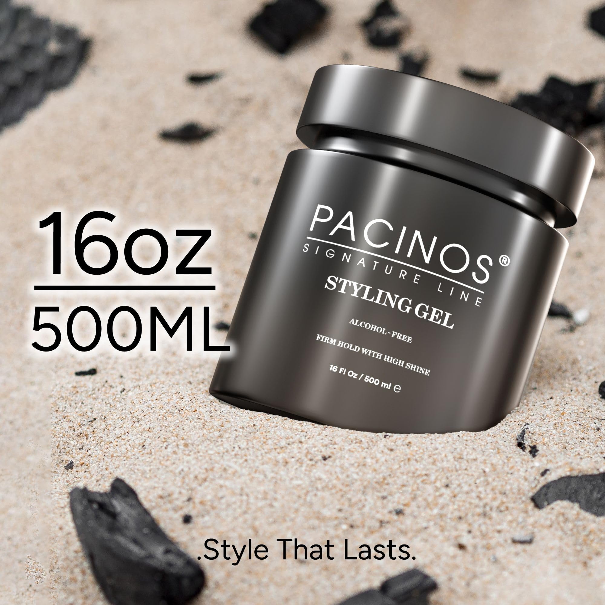 Pacinos hair gel professional-quality styling for salon-grade results.