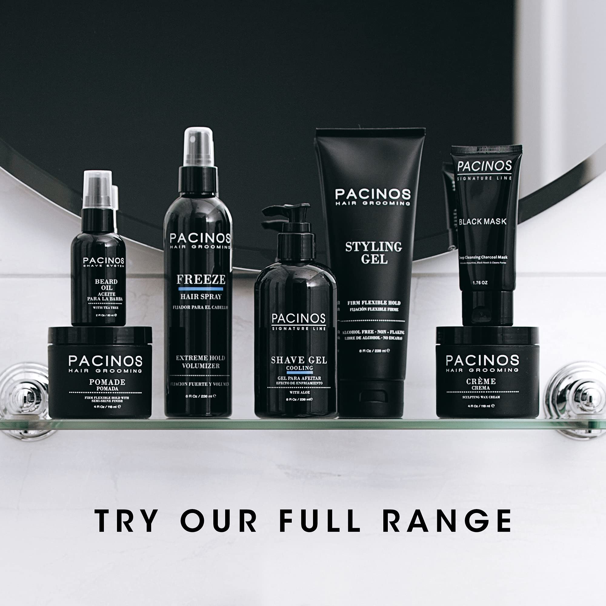 Pacinos Pomade easy cleanup supports quick morning routine.