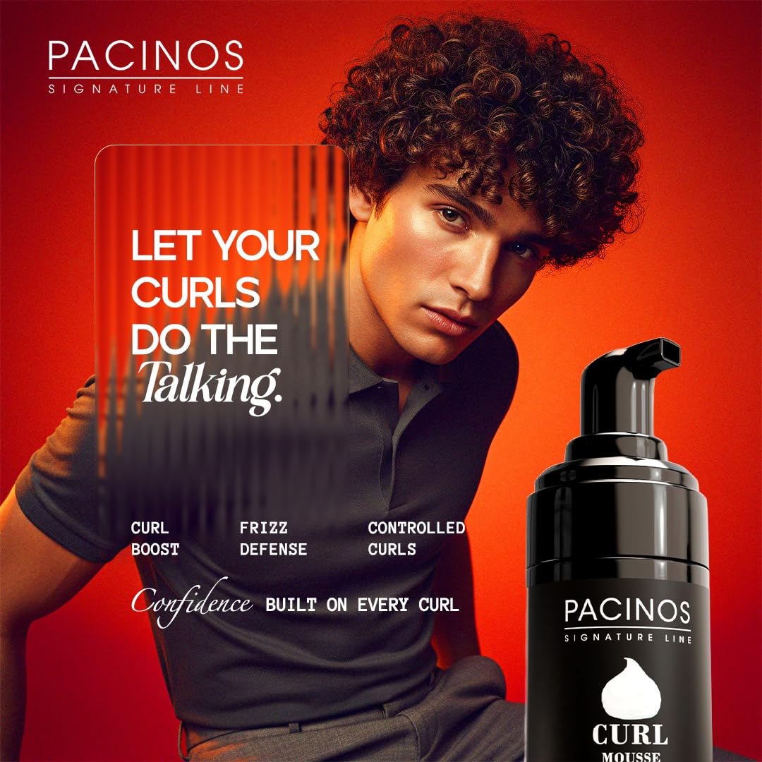 Pacinos damp hair application demonstrates even distribution for smooth curl definition
