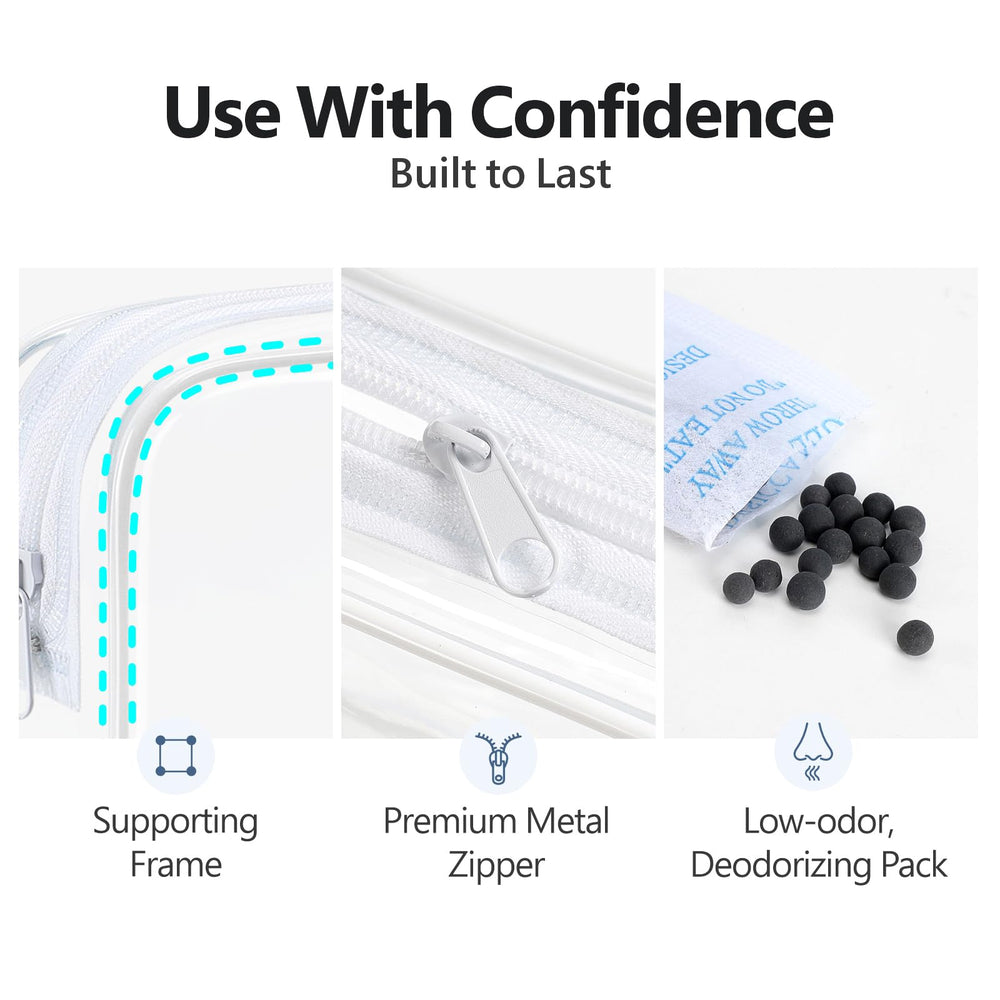 PACKISM deodorizing bag inside demonstrates odor control when packing
