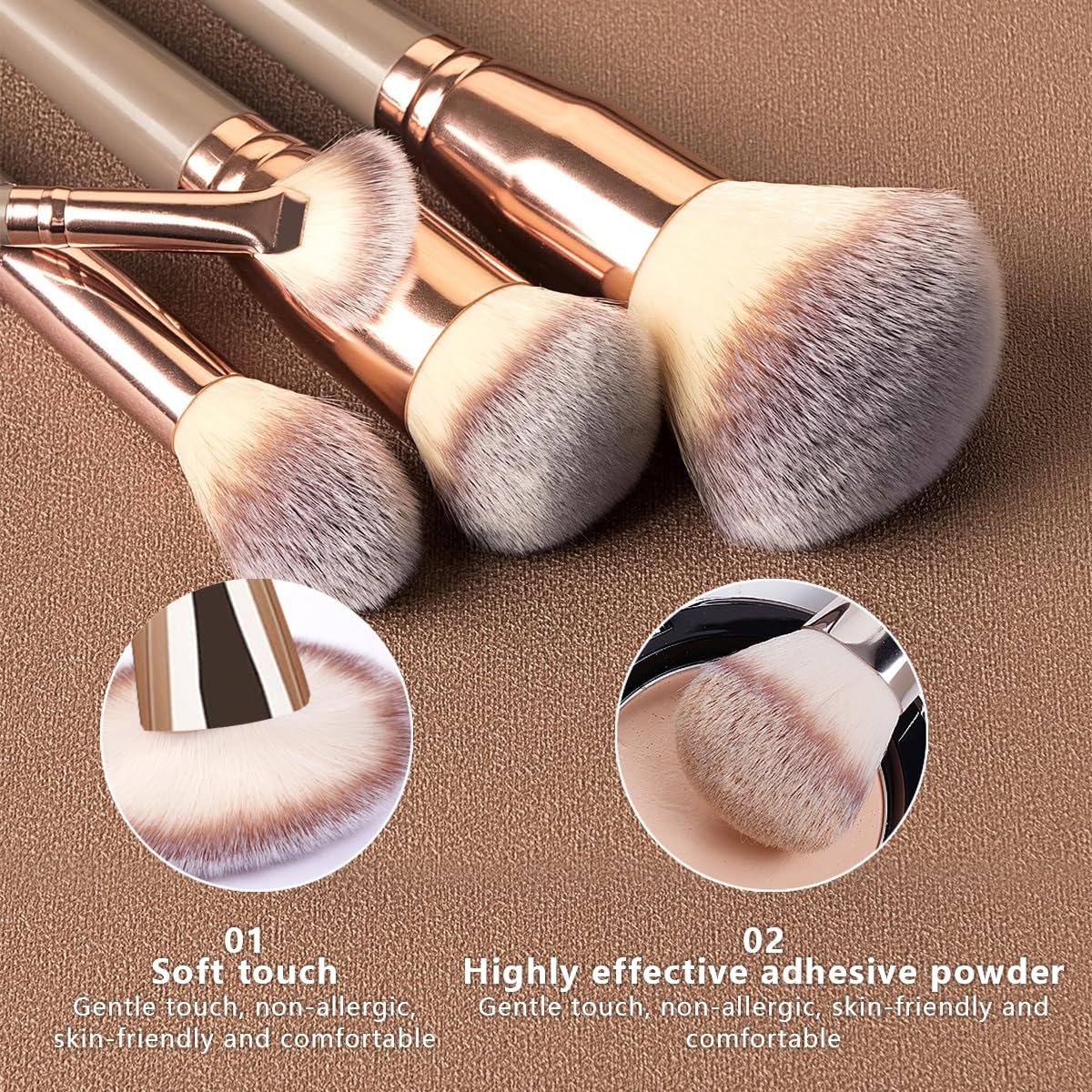 PACKSTAR seamless blending sponge — smooth, streak-free foundation and cream blends.