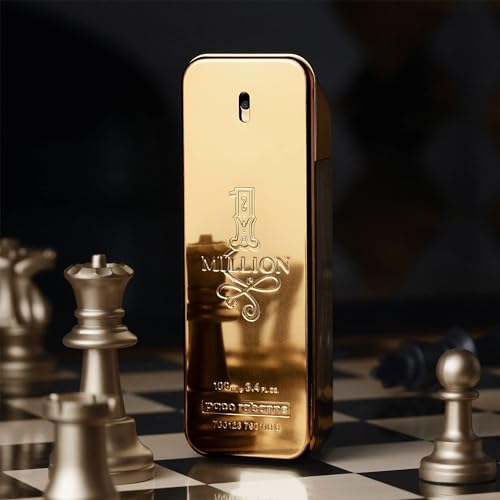 Paco Rabanne 1 Million top-note tangerine image, suggesting fresh, energetic daytime allure