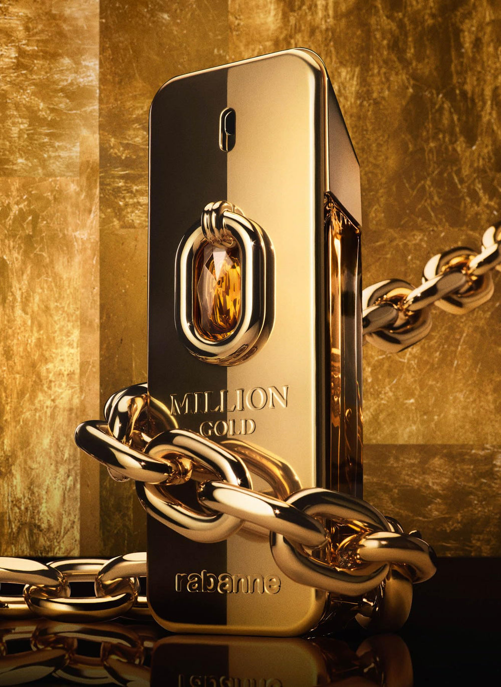 Paco Rabanne 1 Million Gold Elixir Intense amber-woody vibe for evening wear