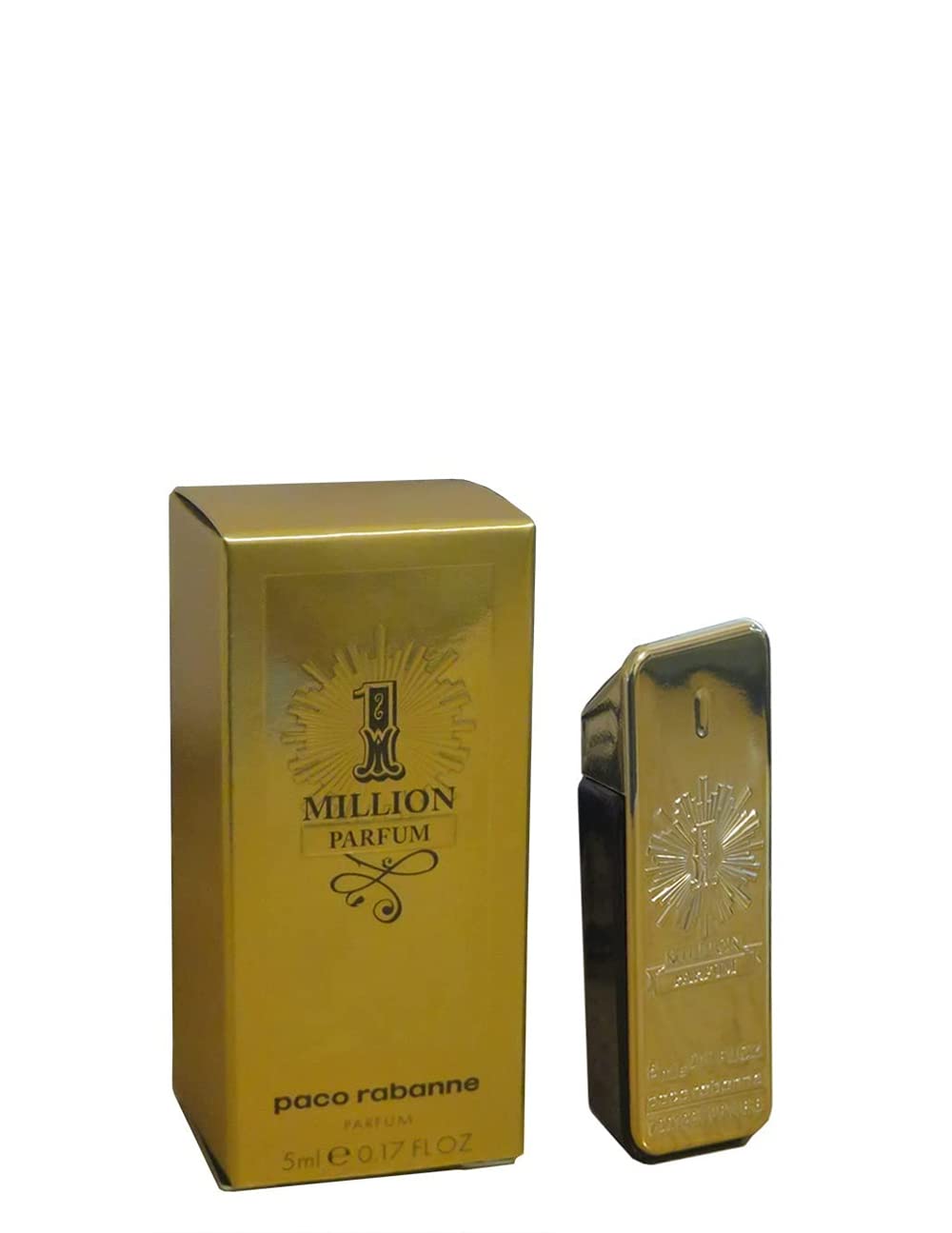 Paco Rabanne 1 Million Parfum Mini Splash spray-action captures a crisp lasting scent for daily wear