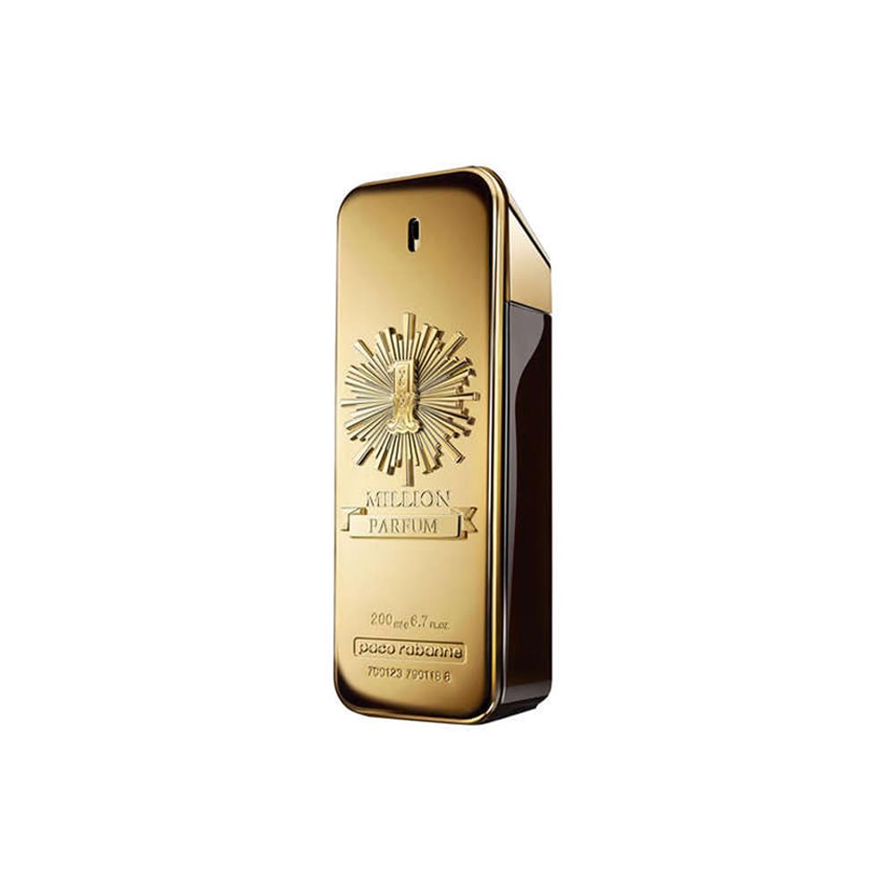 Paco Rabanne 1 Million Parfum spray burst showing aroma projection