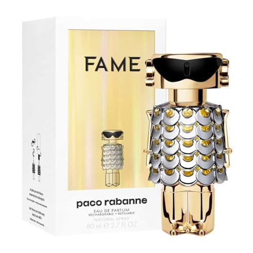 Paco Rabanne Fame EDP on skin delivers versatile day-to-night warmth.