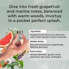 Paco Rabanne Invictus jasmine bay leaf note closeup suggests fresh aroma for daytime wear.