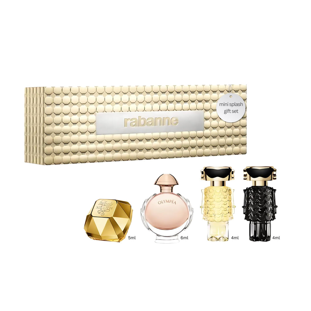 Paco Rabanne Lady Million mini bottle with sparkling floral scent for day