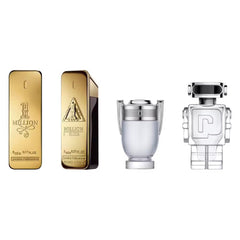 Paco Rabanne men's cologne gift set travel case for weekends.