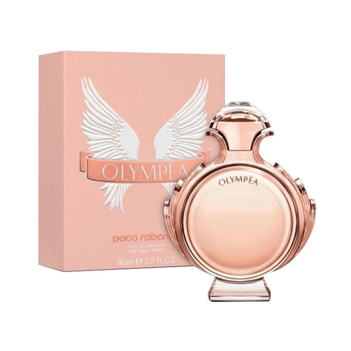 Paco Rabanne Olympea EDP bottle front, ideal for everyday wear and allure