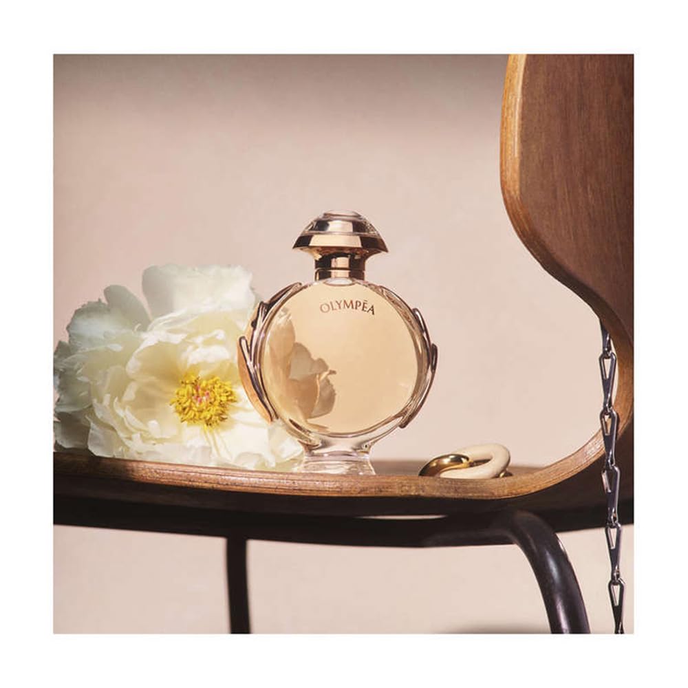 Paco Rabanne Olympéa bottle image suggesting day-to-night wear
