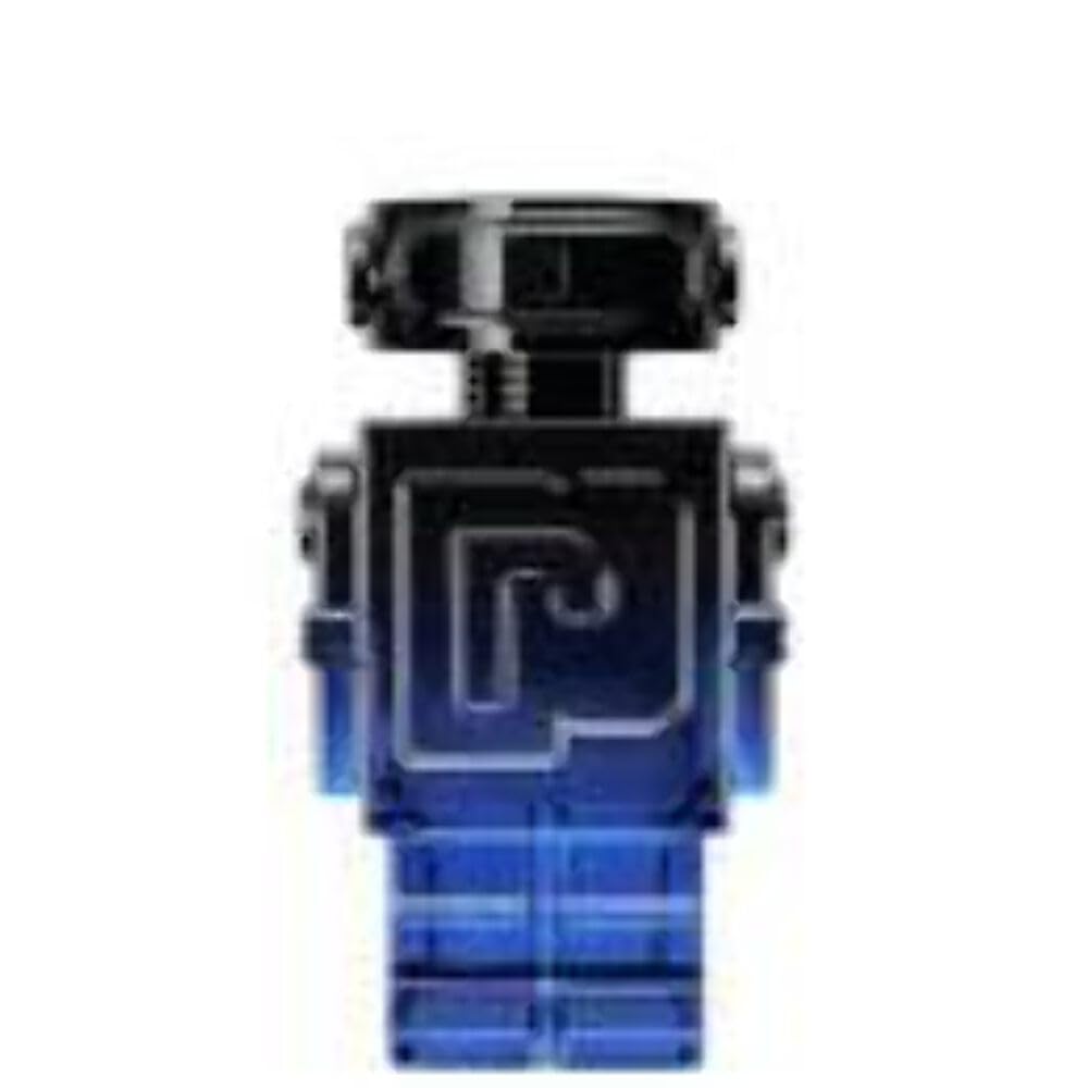 Paco Rabanne Phantom Intense bottle angled view highlighting bold, lasting presence for daily sophistication.