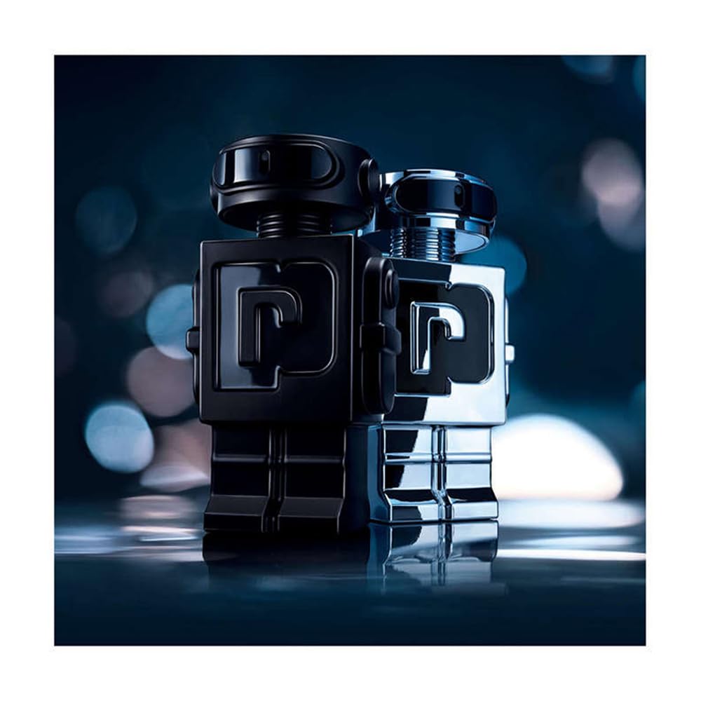 Paco Rabanne Phantom Parfum table display conveys sophisticated masculine vibe