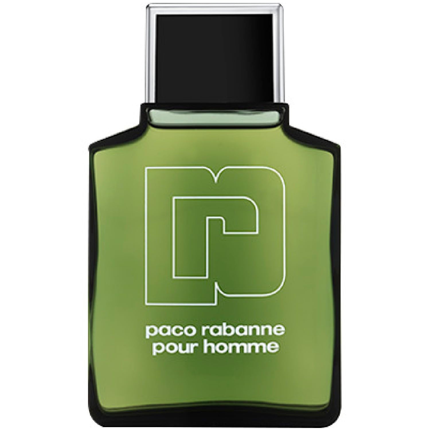 Paco Rabanne Pour Homme bottle front view, classic design for everyday confidence.