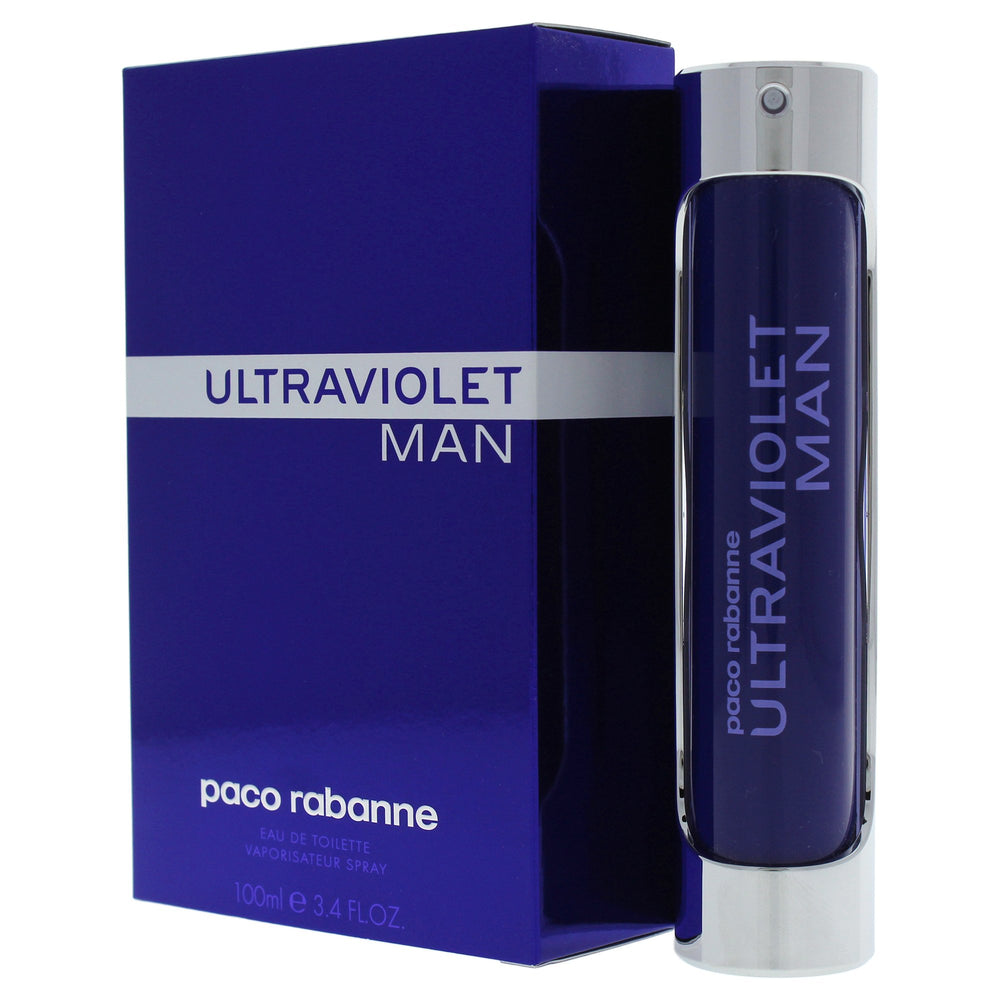 Paco Rabanne Ultraviolet EDT spray action capture for quick refresh before events
