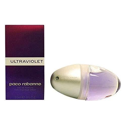 Paco Rabanne Ultraviolet vanity scene, daily wear potential.
