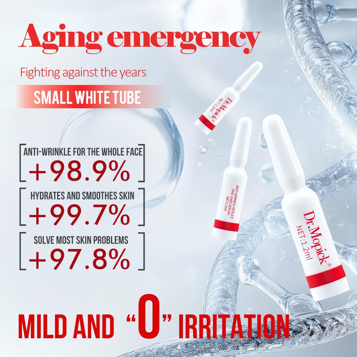 Padoro Dr.Mopick serum with vitamin C emphasizes brightening potential.