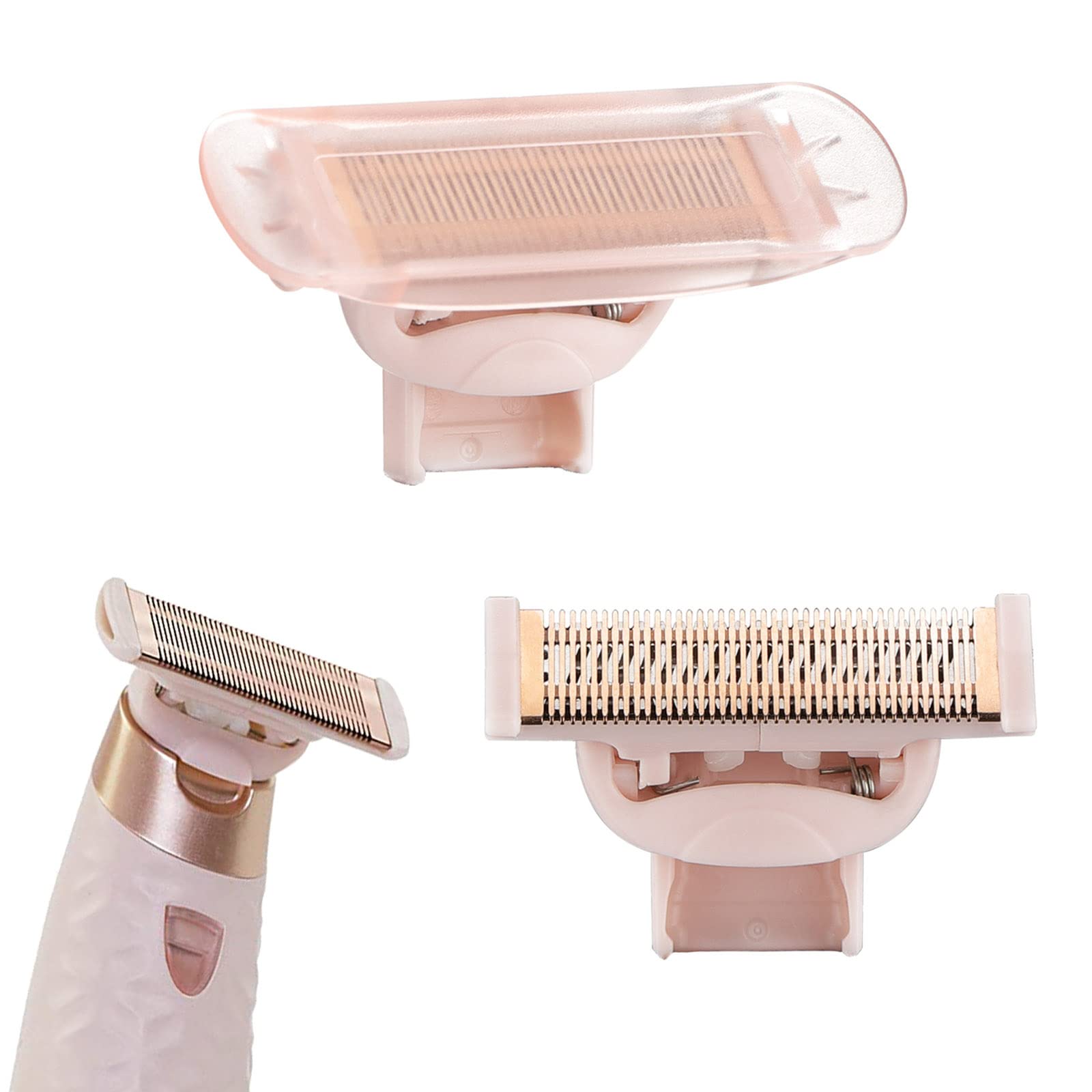 PAI4LEISI Flawless Nu Razor rose-gold body close-up for a smooth shave.