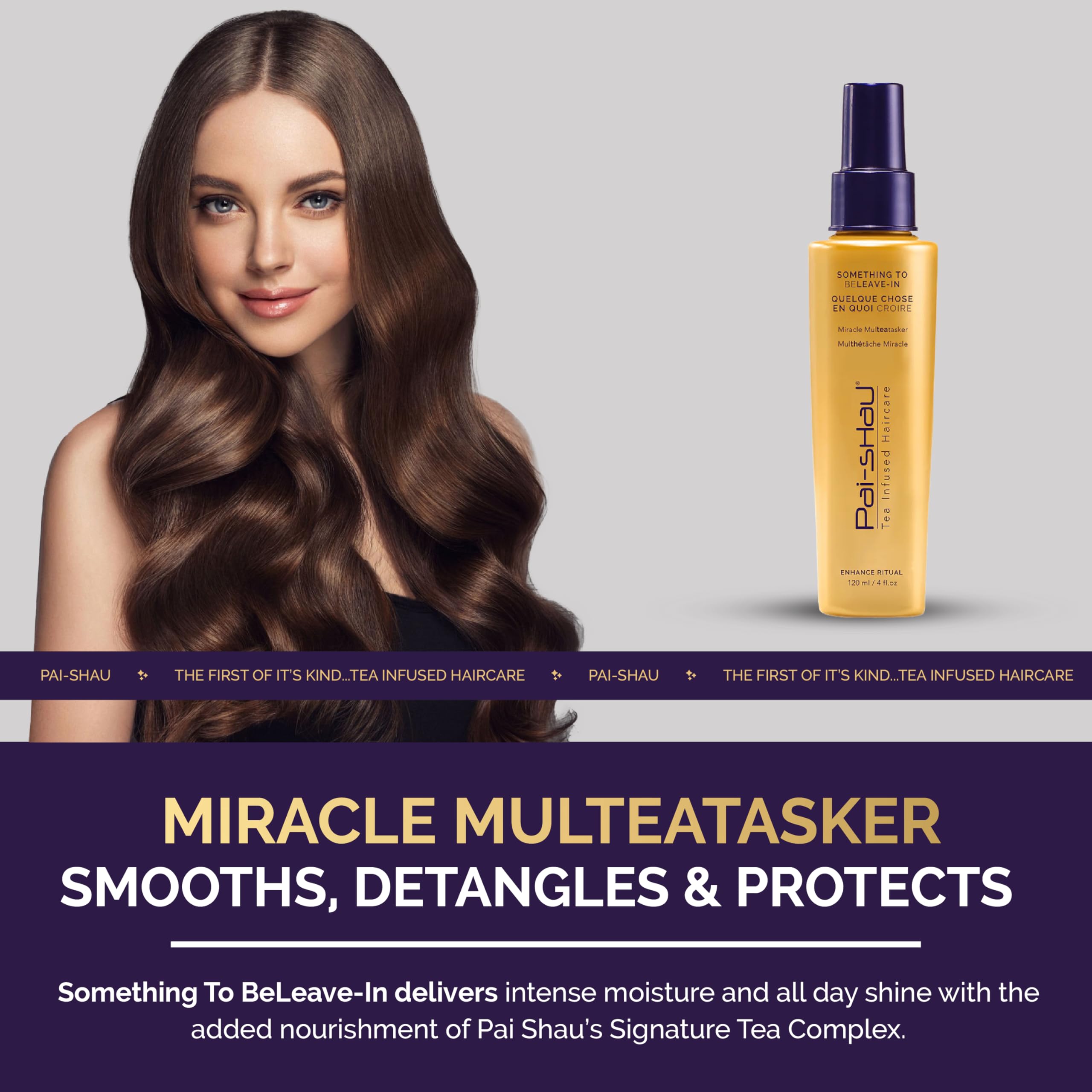 Pai-Shau Something To BeLeave-In shining, hydrated strands.