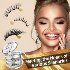 PALIMAINY magnetic eyelashes butterfly style ready for dramatic evening lift.