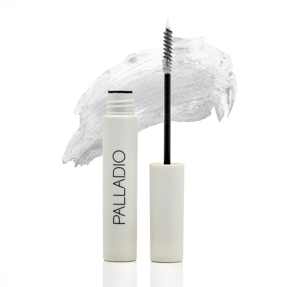 Palladio Brow Laminating Gel bottle pour shows strong all day hold for sculpted brows