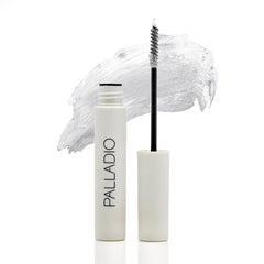 Palladio Brow Laminating Gel bottle pour shows strong all day hold for sculpted brows
