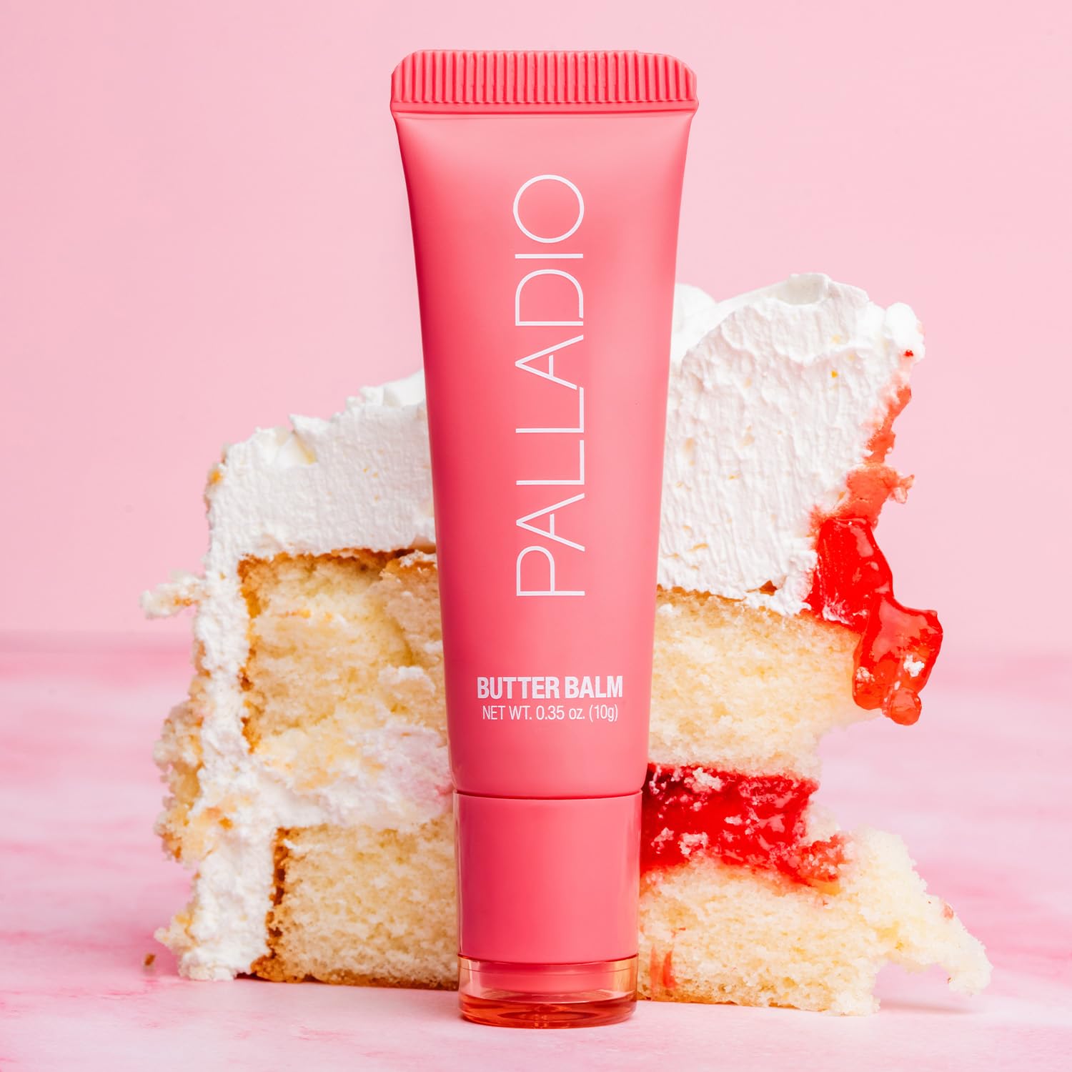 Palladio Butter Balm used before lip color to prime lips for smoother application