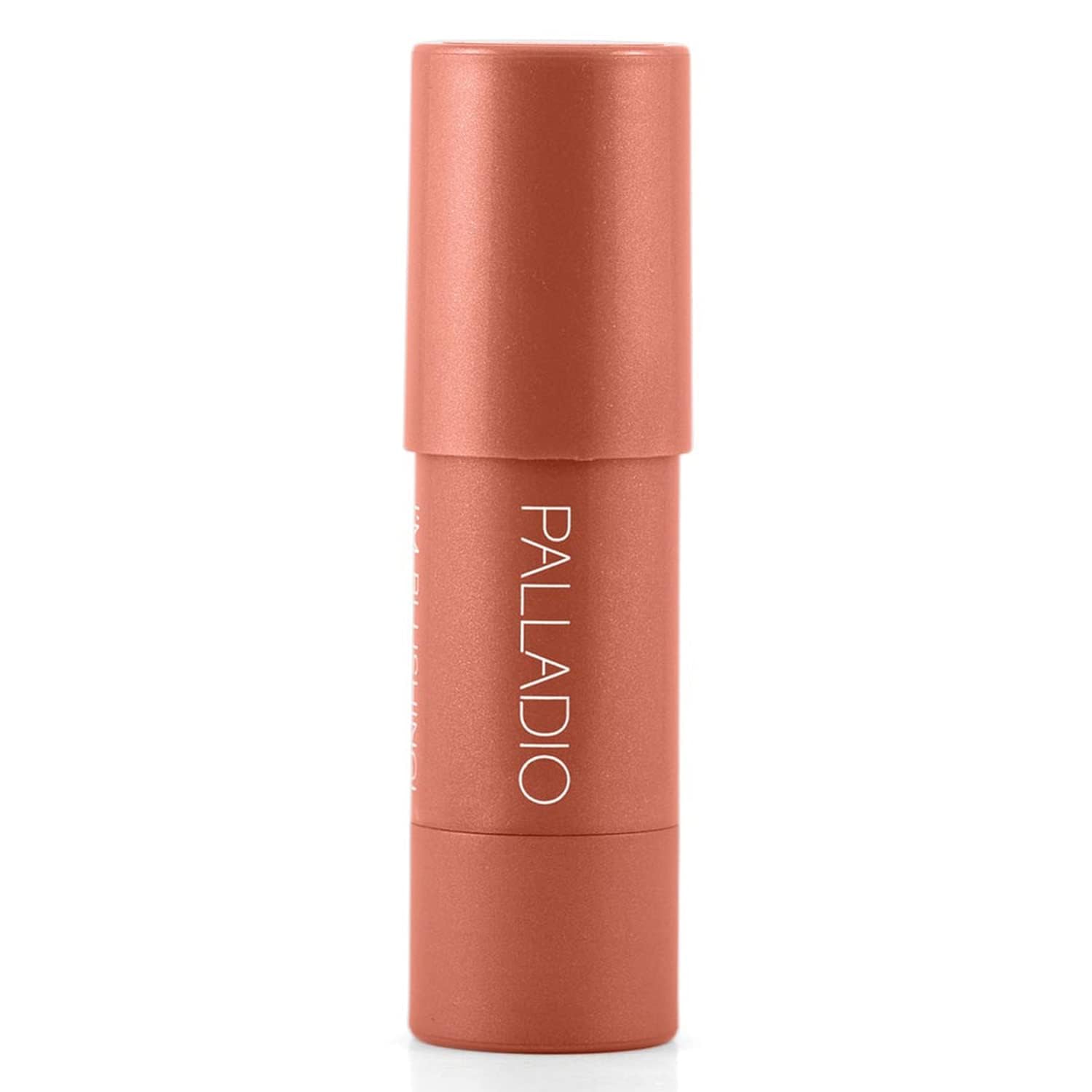 Palladio I'm Blushing eye-shadow-use demonstrates versatility beyond cheeks and lips.