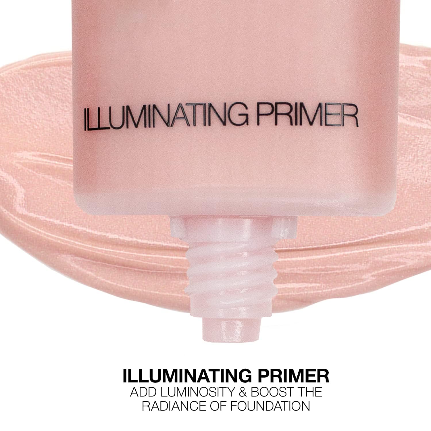 Palladio pearlescent shimmer swatch reveals soft, luminous finish.