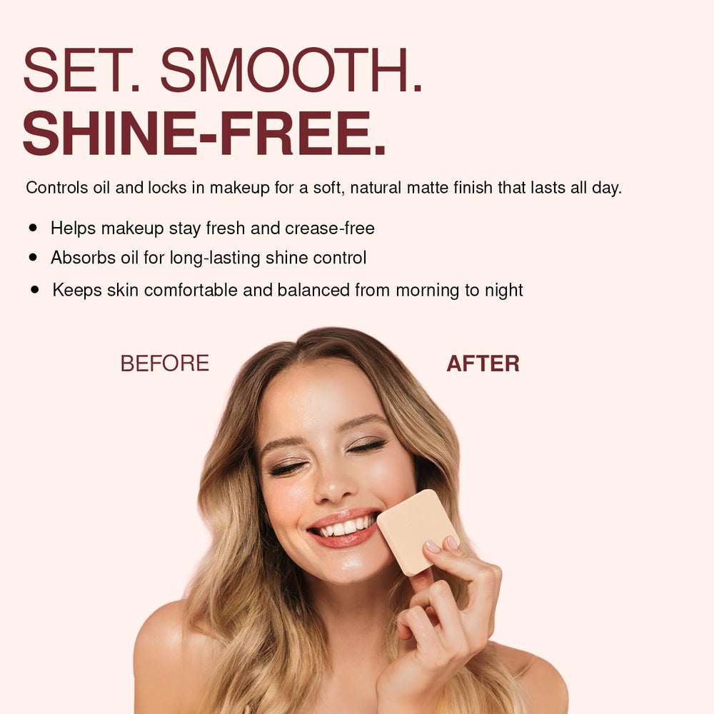 Palladio pressed rice powder natural oil-absorption helps makeup stay fresh