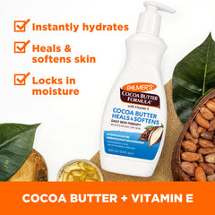 Palmer's side label details ingredients and quick-absorb benefit