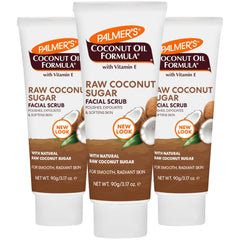 Palmers Coconut Sugar Scrub packaging showing a convenient at-home exfoliation solution