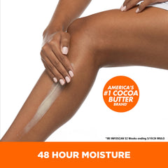 Palmer's cocoa butter scoop highlighting natural ingredient nourishment