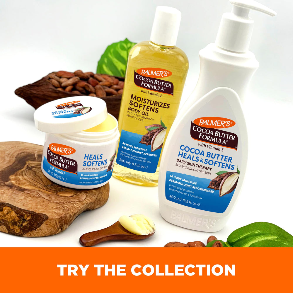 Palmer's with shea and coconut showing plant-based ingredient benefits