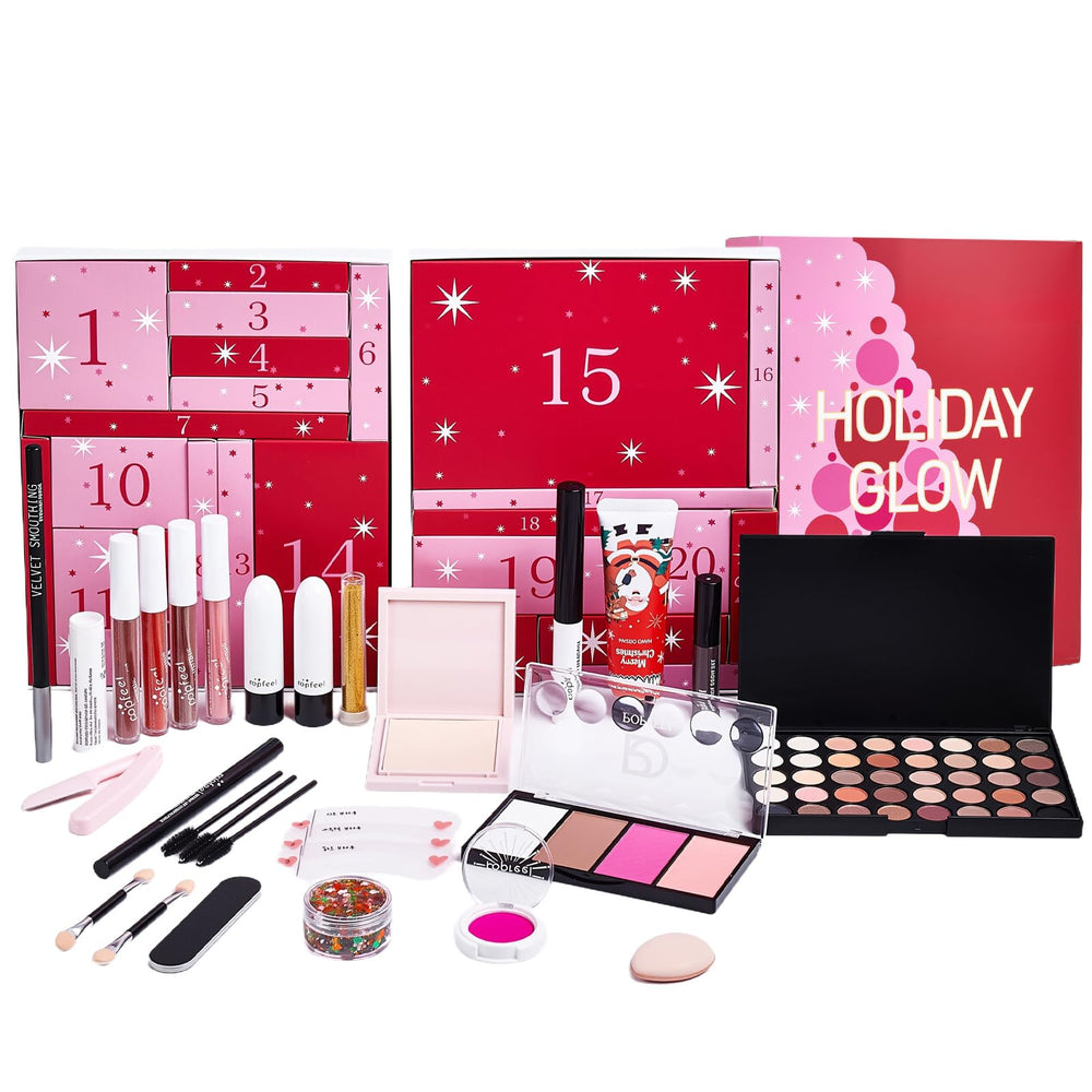 Paminify Advent Calendar 2025 box design shows festive pink packaging for gifting