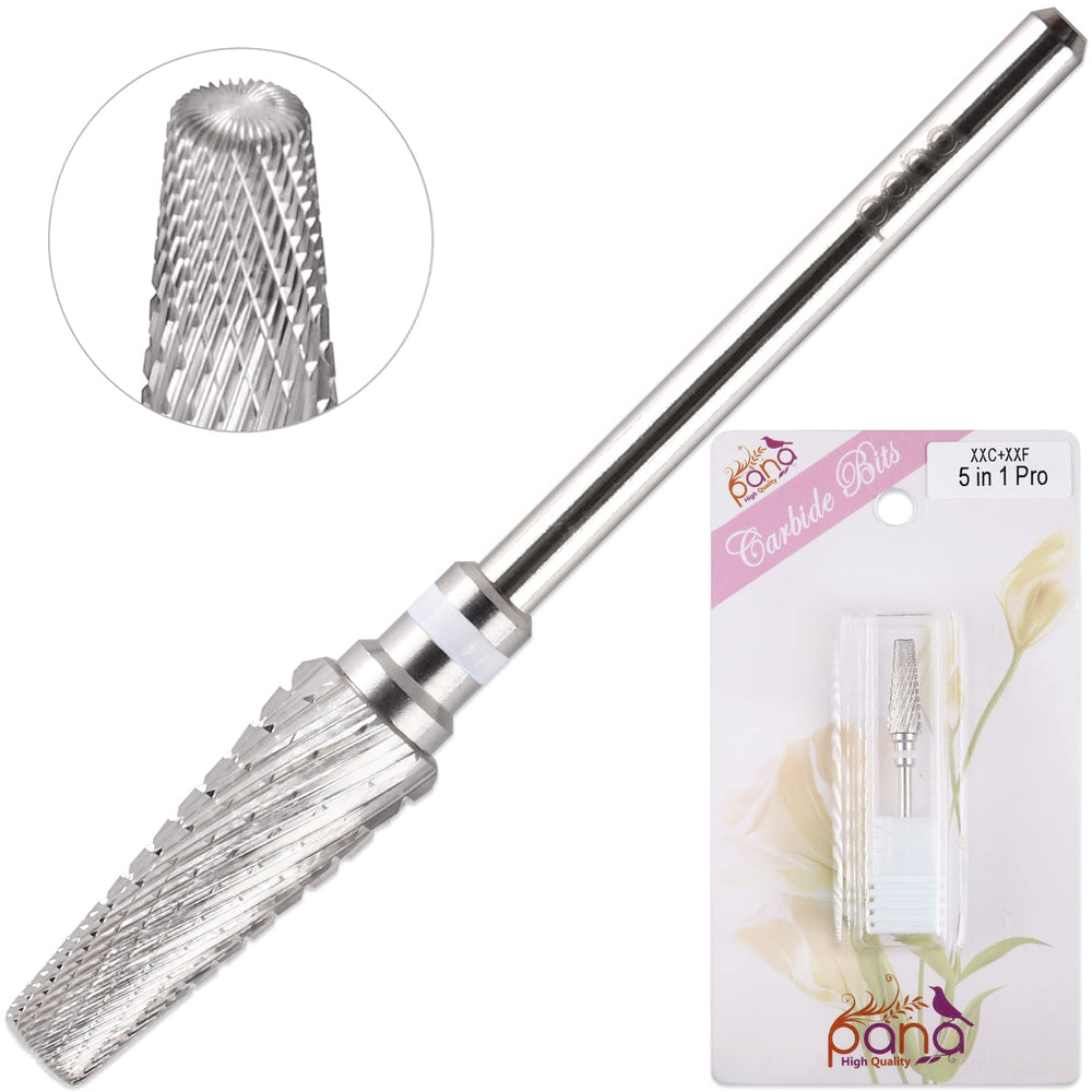 PANA efficient nail-care routine with 5-in-1 design.