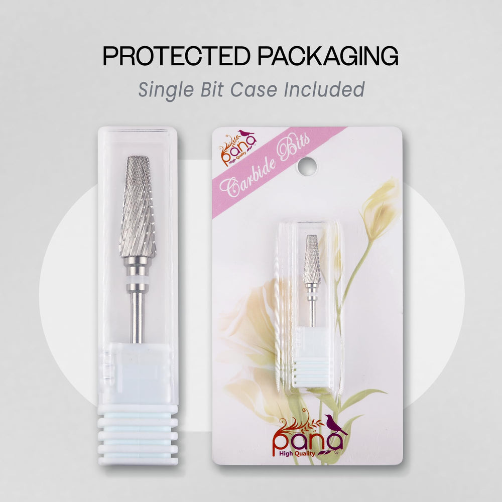 PANA carbide bit delivers heat and rust resistance.