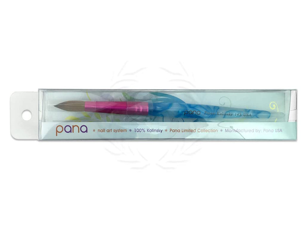 PANA brush in use applying acrylic for smooth, even coverage