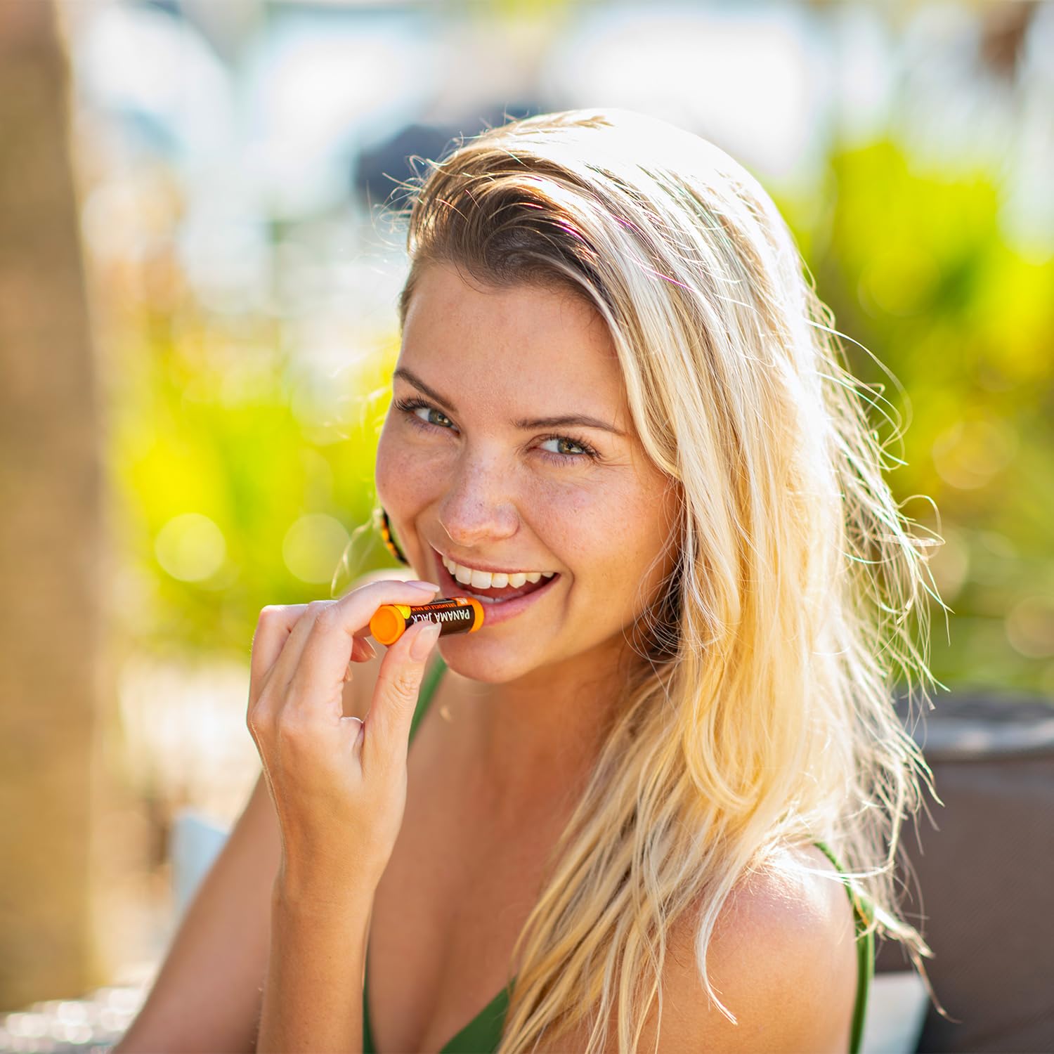Panama Jack flavor-pack-mango close-up highlighting tropical mango scent and lip hydration