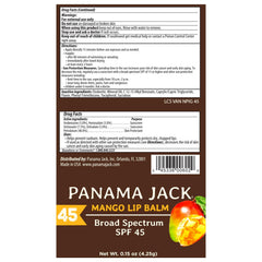 Panama Jack Dreamsicle flavor lip balm tube showcasing refreshing citrus notes and UVA/UVB shield.